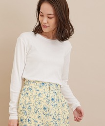 SALON adam et rope' | 【Smile Cotton】クルーネックプルオーバー(Tシャツ/カットソー)
