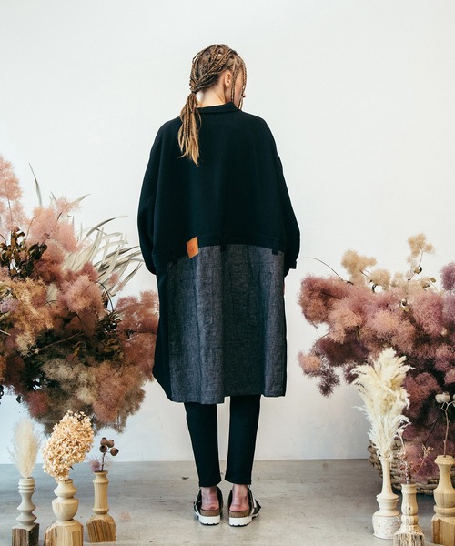 STOF(ストフ)の「Strange Mixed Coat(チェスターコート・メンズ・ブラック/ブラウン・S/M)」の9枚目の写真