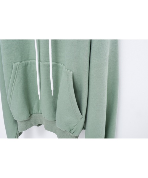 A'GEM9(エージェムナイン)の「【A'GEM/9 × RYUHARU SPECIAL COLLABORATION】HARUTO:ROSE HOODIE/はるぼうコラボ ローズデザインフーディー(パーカー・メンズ・ブラック/グリーン・FREE)」の12枚目の写真