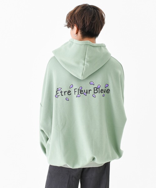 A'GEM9(エージェムナイン)の「【A'GEM/9 × RYUHARU SPECIAL COLLABORATION】HARUTO:ROSE HOODIE/はるぼうコラボ ローズデザインフーディー(パーカー・メンズ・ブラック/グリーン・FREE)」の5枚目の写真