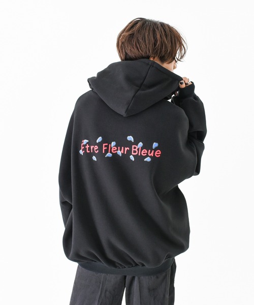 A'GEM9(エージェムナイン)の「【A'GEM/9 × RYUHARU SPECIAL COLLABORATION】HARUTO:ROSE HOODIE/はるぼうコラボ ローズデザインフーディー(パーカー・メンズ・ブラック/グリーン・FREE)」の22枚目の写真