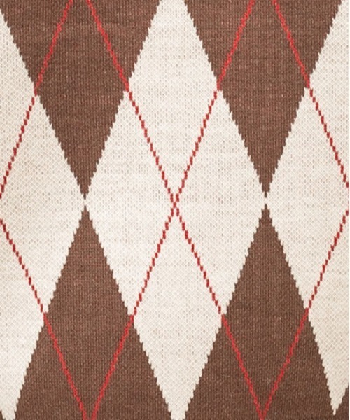 PairPair（ペアペア）の「アーガイル柄ニットベスト(ユニセックス)（ベスト・レディース・ブラウン/アイボリー/グリーン・LARGE/MEDIUM）」の14枚目の写真