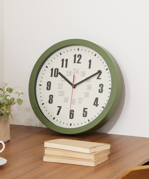 emesuelee（エメスーリー）の「掛時計 カイラ（掛け時計・レディース・カーキ/ブラウン/ブルー/イエロー・フリー）」の2枚目の写真