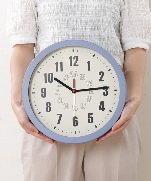 emesuelee（エメスーリー）の「掛時計 カイラ（掛け時計・レディース・カーキ/ブラウン/ブルー/イエロー・フリー）」の10枚目の写真