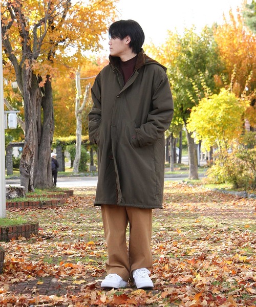 【ほぼ未使用】 AMERI VINTAGE 2WAYフーディ ミリタリー コート ZIP FIVE（ジップファイブ）の「【ZIP FIVE】裏ボア2WAYモッズコート