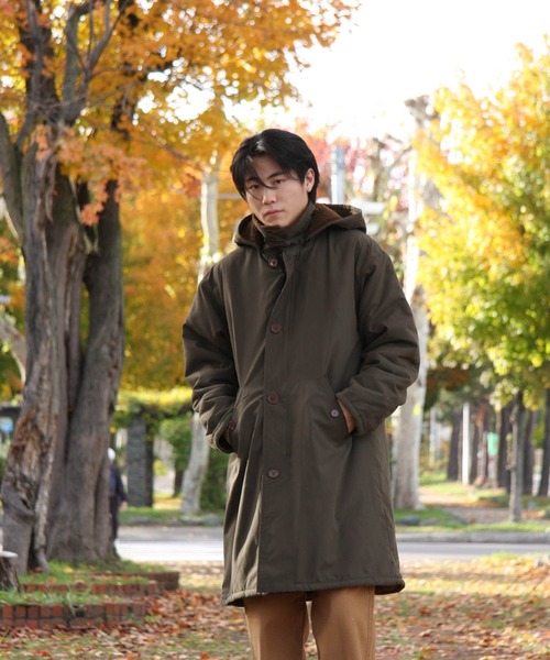 着用1回 モッズコート ZIP FIVE（ジップファイブ）の「【ZIP FIVE】裏ボア2WAYモッズコート