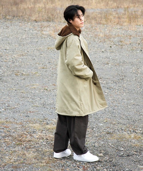 ZIP FIVE（ジップファイブ）の「【ZIP FIVE】裏ボア2WAYモッズコート