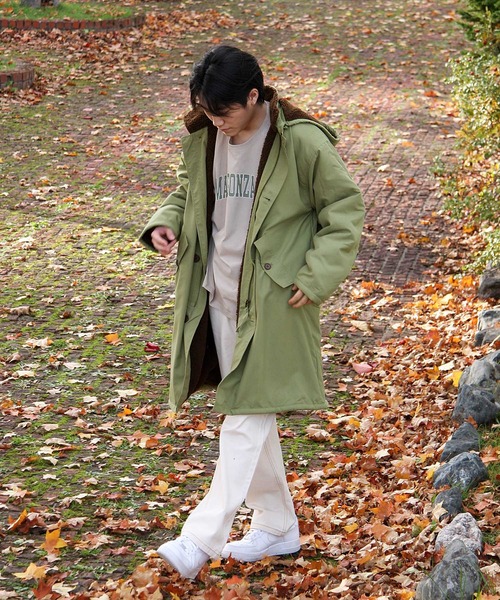 ZIP FIVE（ジップファイブ）の「【ZIP FIVE】裏ボア2WAYモッズコート