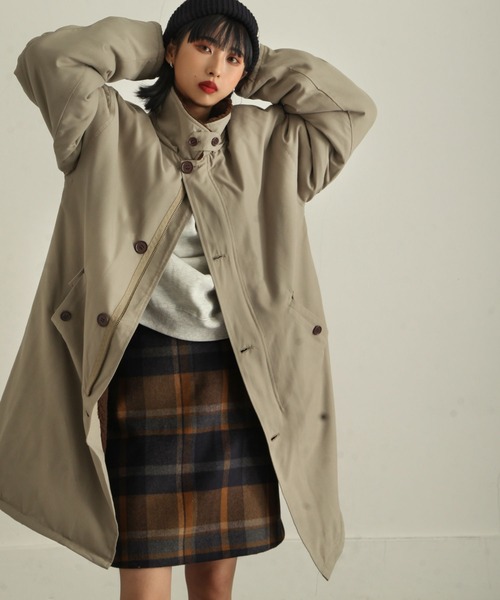 ZIP FIVE（ジップファイブ）の「【ZIP FIVE】裏ボア2WAYモッズコート