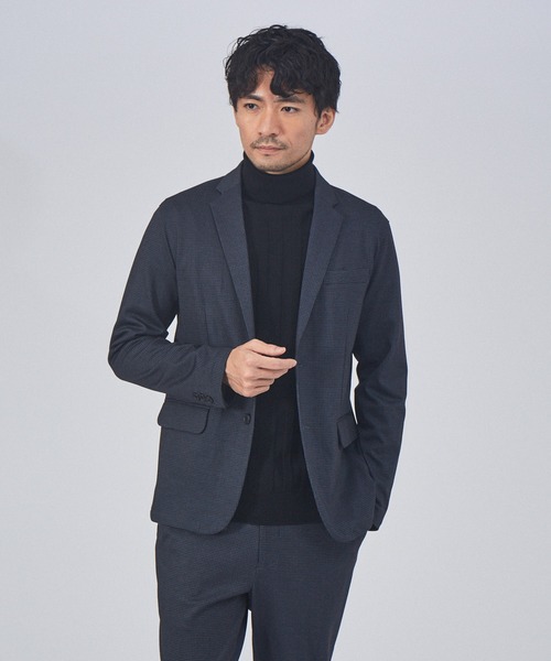 ABAHOUSE GRAY（アバハウスグレイ）の「【上下2点セット/セットアップ対応】CASTELLO11 ポンチ セットアップ/スーツ（セットアップ・メンズ・ネイビー/モカ/グレー系その他/ブルー系その他/グレー系その他2・44/46/48/50）」の19枚目の写真