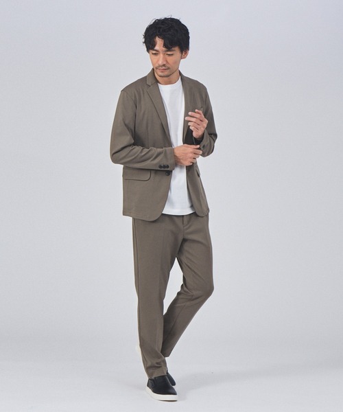 ABAHOUSE GRAY（アバハウスグレイ）の「【上下2点セット/セットアップ対応】CASTELLO11 ポンチ セットアップ/スーツ（セットアップ・メンズ・ネイビー/モカ/グレー系その他/ブルー系その他/グレー系その他2・44/46/48/50）」の21枚目の写真