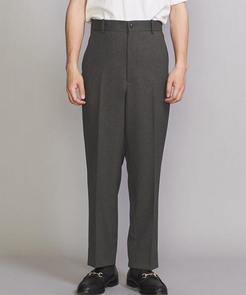 BEAUTY&YOUTH UNITED ARROWS(ビューティーアンドユースユナイテッドアローズ)の「BY ポリエステル サージ ノープリーツパンツ(その他パンツ・メンズ・ダークグレー/ブラック・M/XL/S/L)」の3枚目の写真