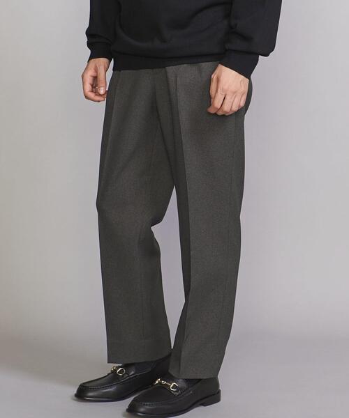 BEAUTY&YOUTH UNITED ARROWS(ビューティーアンドユースユナイテッドアローズ)の「BY ポリエステル サージ ノープリーツパンツ(その他パンツ・メンズ・ダークグレー/ブラック・M/XL/S/L)」の6枚目の写真