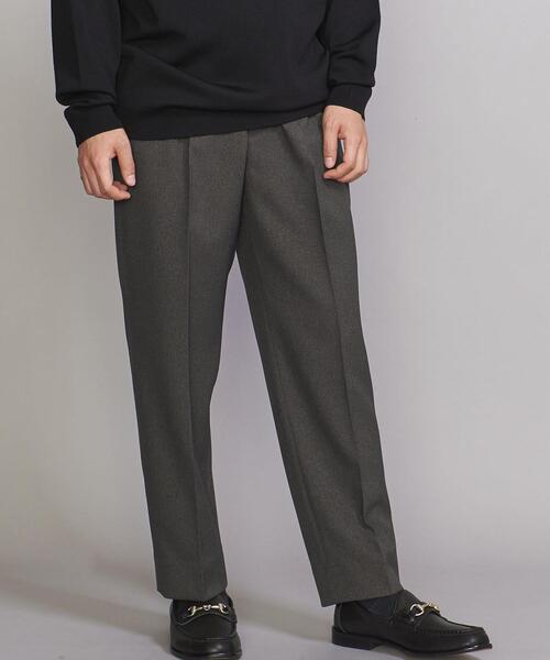 BEAUTY&YOUTH UNITED ARROWS(ビューティーアンドユースユナイテッドアローズ)の「BY ポリエステル サージ ノープリーツパンツ(その他パンツ・メンズ・ダークグレー/ブラック・M/XL/S/L)」の7枚目の写真