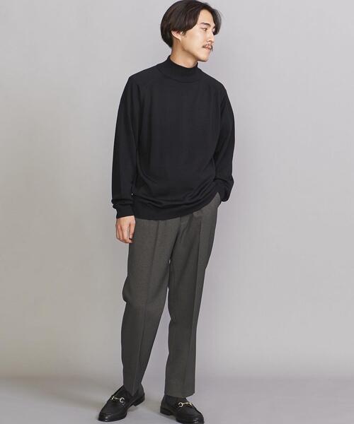 BEAUTY&YOUTH UNITED ARROWS(ビューティーアンドユースユナイテッドアローズ)の「BY ポリエステル サージ ノープリーツパンツ(その他パンツ・メンズ・ダークグレー/ブラック・M/XL/S/L)」の8枚目の写真