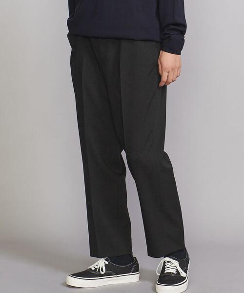 BEAUTY&YOUTH UNITED ARROWS(ビューティーアンドユースユナイテッドアローズ)の「BY ポリエステル サージ ノープリーツパンツ(その他パンツ・メンズ・ダークグレー/ブラック・M/XL/S/L)」の9枚目の写真
