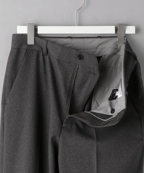 BEAUTY&YOUTH UNITED ARROWS(ビューティーアンドユースユナイテッドアローズ)の「BY ポリエステル サージ ノープリーツパンツ(その他パンツ・メンズ・ダークグレー/ブラック・M/XL/S/L)」の12枚目の写真
