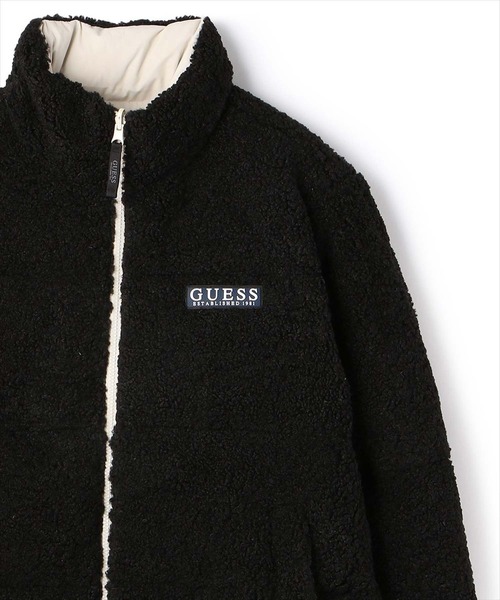 Guess(ゲス)の「GUESS/ゲス/ダウンジャケット/リバーシブルダウンジャケット/Unisex DownJacket(ダウンジャケット/コート・メンズ・ブラック・MEDIUM/LARGE/X-LARGE)」の1枚目の写真