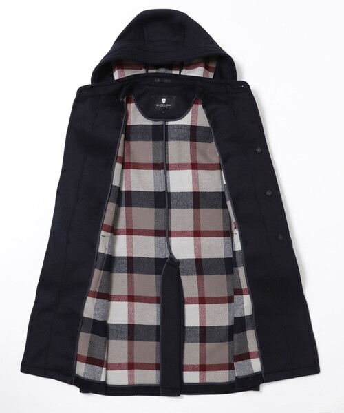 BLACK LABEL CRESTBRIDGE(ブラックレーベル・クレストブリッジ)の「ダブルフェイスダッフルコート(ダッフルコート・メンズ・ネイビー・M/L)」の4枚目の写真