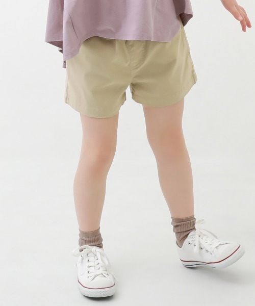 devirock(デビロック)の「ウルトラストレッチショートパンツ(その他パンツ・キッズ・ブルー系その他/ブラック/スモークピンク/ライトベージュ/チャコール/サックスブルー/カーキ/ベージュ/テラコッタ/パープル系その他・110cm/100cm/120cm/130cm/140cm/150cm/160cm)」の6枚目の写真