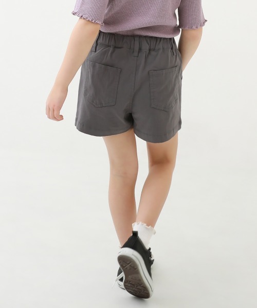 devirock(デビロック)の「ウルトラストレッチショートパンツ(その他パンツ・キッズ・ブルー系その他/ブラック/スモークピンク/ライトベージュ/チャコール/サックスブルー/カーキ/ベージュ/テラコッタ/パープル系その他・110cm/100cm/120cm/130cm/140cm/150cm/160cm)」の3枚目の写真