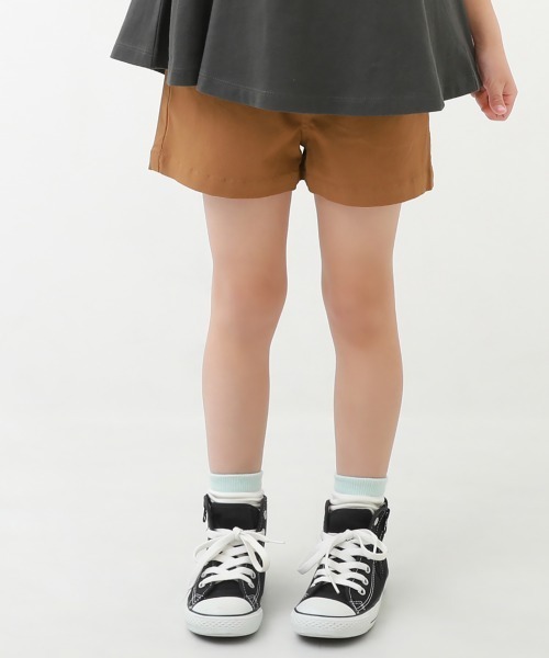 devirock(デビロック)の「ウルトラストレッチショートパンツ(その他パンツ・キッズ・ブルー系その他/ブラック/スモークピンク/ライトベージュ/チャコール/サックスブルー/カーキ/ベージュ/テラコッタ/パープル系その他・110cm/100cm/120cm/130cm/140cm/150cm/160cm)」の4枚目の写真