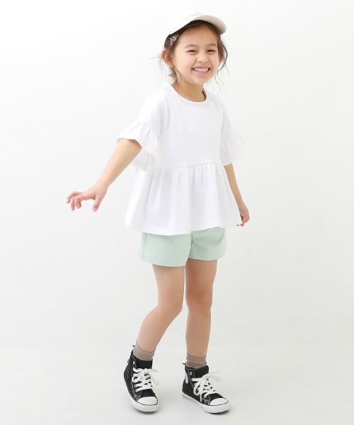 devirock(デビロック)の「ウルトラストレッチショートパンツ(その他パンツ・キッズ・ブルー系その他/ブラック/スモークピンク/ライトベージュ/チャコール/サックスブルー/カーキ/ベージュ/テラコッタ/パープル系その他・110cm/100cm/120cm/130cm/140cm/150cm/160cm)」の17枚目の写真