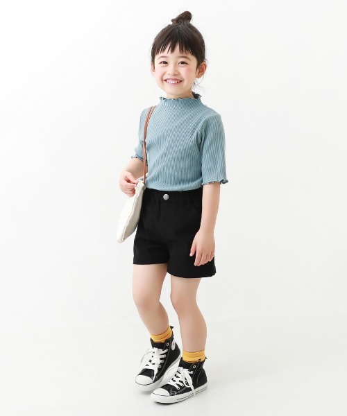 devirock(デビロック)の「ウルトラストレッチショートパンツ(その他パンツ・キッズ・ブルー系その他/ブラック/スモークピンク/ライトベージュ/チャコール/サックスブルー/カーキ/ベージュ/テラコッタ/パープル系その他・110cm/100cm/120cm/130cm/140cm/150cm/160cm)」の11枚目の写真