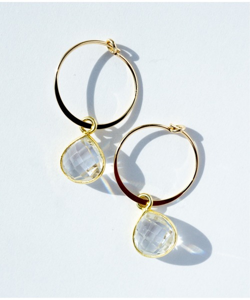 Meach.（ミーチ）の「【Meach.】14kgfマロンカット天然石の2wayミニフープピアス（ピアス（両耳用）・レディース・その他18/その他27/その他3/その他15/その他16/その他25/その他1/その他13/その他17/その他26/その他2/その他14/その他21/その他8/その他19/その他5/その他22/その他9/その他24/その他12/その他23/その他11/その他7/その他4/その他10/C/D/E/B/その他28/その他29/A・FREE）」の13枚目の写真