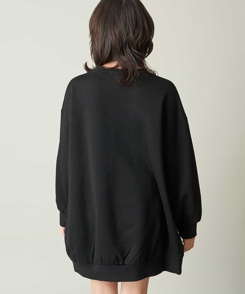 A de a.v.v（アードアー・ヴェ・ヴェ）の「胸ポケット付きオーバーサイズスウェット（スウェット・レディース・ブラック/ピンク/モカ・38/36）」の20枚目の写真