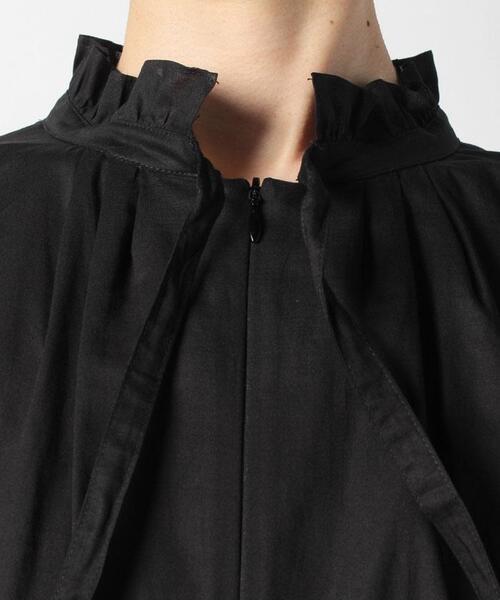 agnes b.（アニエスベー）の「UF95 ROBE フリルカラーワンピース  