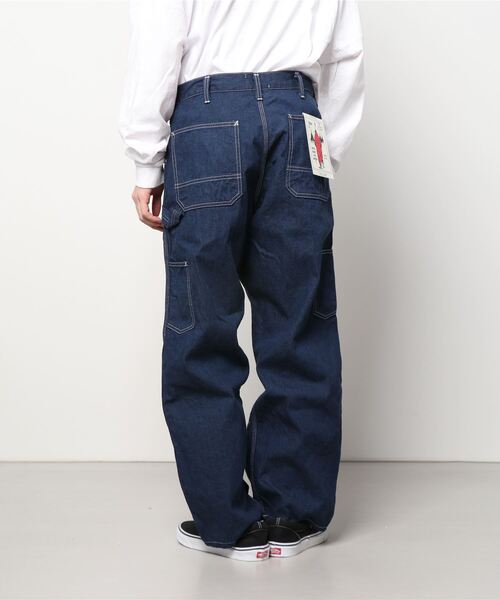 CAL O LINE(キャルオーライン)の「【 CAL O LINE / キャル オー ライン 】デニム ペインター パンツ CL221087 SES(デニムパンツ・メンズ・ブルー・S/M/L)」の3枚目の写真