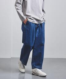 UNITED ARROWS | <UNITED ARROWS> オーガニック デニム 1プリーツ ワイドパンツ(デニムパンツ)
