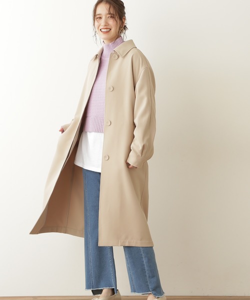格安価格 セール S Size Line ステンカラーベルト付コート ステンカラーコート N N Natural Beauty Basic エヌエヌナチュラルビューティーベーシック のファッション Seal限定商品衝撃価格 Boxplotanalytics Com