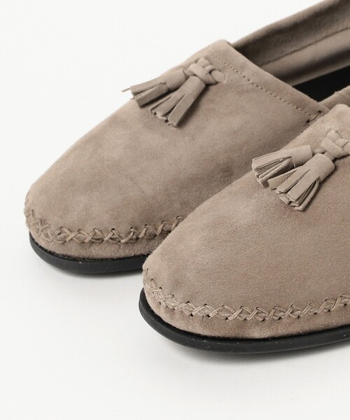 BEAMS F（ビームスエフ）の「Ferrante viaggio × BEAMS F/ 別注 スエード タッセルスリッポン（スリッポン・メンズ・ブラック/ブラウン系その他・40/39/41/42）」の3枚目の写真