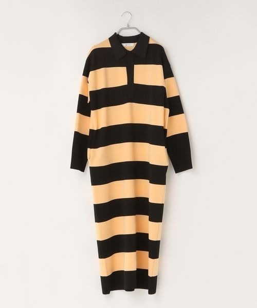 yuw(ユウ)の「ニットラガーシャツワンピース 266625(ワンピース・レディース・ブラック系その他/ブルー系その他/ピンク系その他・FREE)」の15枚目の写真