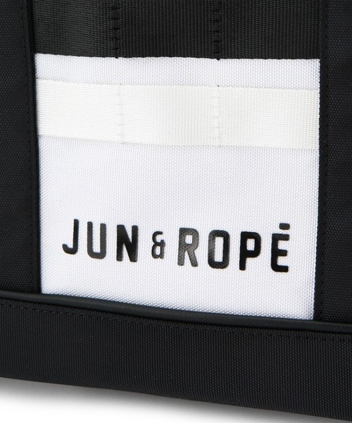 JUN&ROPE'(ジュンアンドロペ)の「ロゴ入りカートバッグ(トートバッグ・レディース・ホワイト/ブラック/ライトグリーン・FREE)」の10枚目の写真