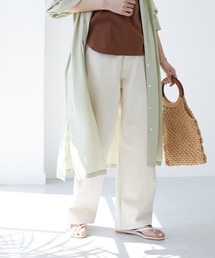 CRAFT STANDARD BOUTIQUE | セミワイドパンツ　＊(デニムパンツ)