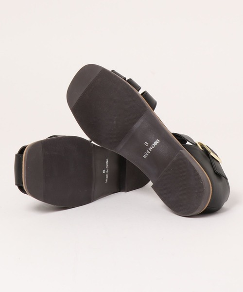 Balancoire（ブランコアール）の「フラットソール グルカサンダル（サンダル・レディース・ブラック/ブラウン/オフホワイト・LL/S/M/L）」の8枚目の写真