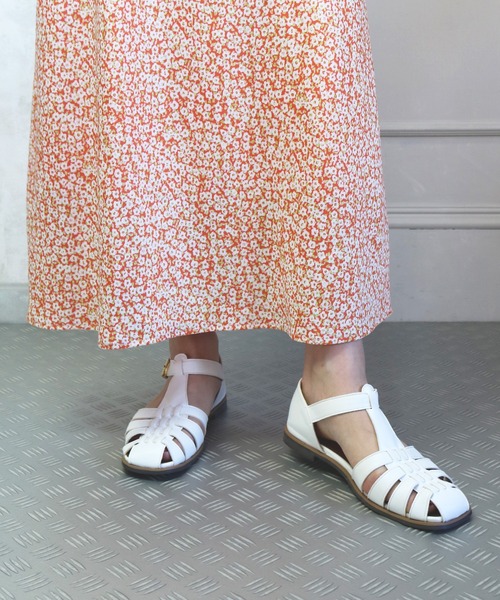 Balancoire（ブランコアール）の「フラットソール グルカサンダル（サンダル・レディース・ブラック/ブラウン/オフホワイト・LL/S/M/L）」の16枚目の写真