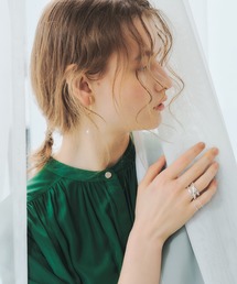 YECCA VECCA | 淡水パールワントップイヤリング(イヤリング)