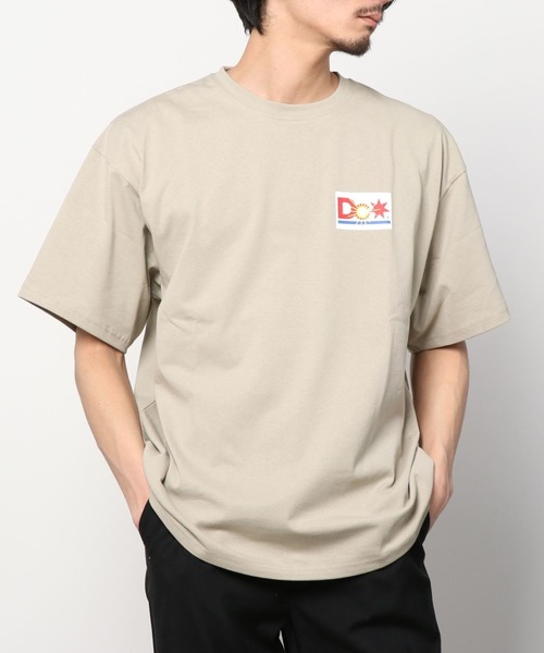 DC(ディーシー)の「【ムラサキスポーツ別注】DC/ディーシー バックプリントTシャツ DST221055M(Tシャツ/カットソー・メンズ・ホワイト/ブラック/ベージュ・M/L/XL/2XL)」の7枚目の写真