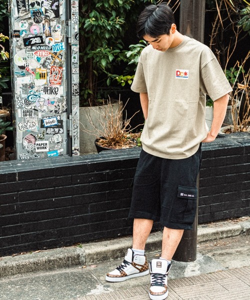 DC(ディーシー)の「【ムラサキスポーツ別注】DC/ディーシー バックプリントTシャツ DST221055M(Tシャツ/カットソー・メンズ・ホワイト/ブラック/ベージュ・M/L/XL/2XL)」の15枚目の写真