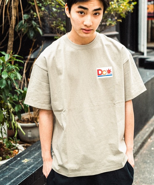 DC(ディーシー)の「【ムラサキスポーツ別注】DC/ディーシー バックプリントTシャツ DST221055M(Tシャツ/カットソー・メンズ・ホワイト/ブラック/ベージュ・M/L/XL/2XL)」の9枚目の写真