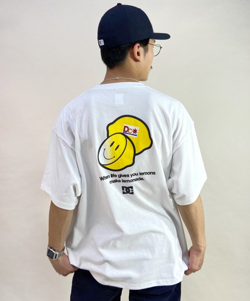 DC(ディーシー)の「【ムラサキスポーツ別注】DC/ディーシー バックプリントTシャツ DST221055M(Tシャツ/カットソー・メンズ・ホワイト/ブラック/ベージュ・M/L/XL/2XL)」の18枚目の写真