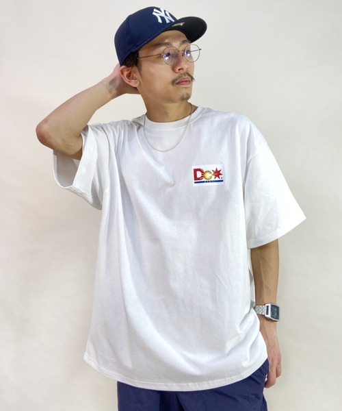 DC(ディーシー)の「【ムラサキスポーツ別注】DC/ディーシー バックプリントTシャツ DST221055M(Tシャツ/カットソー・メンズ・ホワイト/ブラック/ベージュ・M/L/XL/2XL)」の16枚目の写真