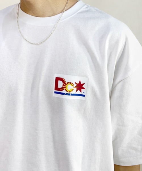DC(ディーシー)の「【ムラサキスポーツ別注】DC/ディーシー バックプリントTシャツ DST221055M(Tシャツ/カットソー・メンズ・ホワイト/ブラック/ベージュ・M/L/XL/2XL)」の17枚目の写真