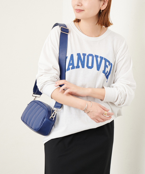 Odub(オーダブ)の「別注【Odub/オーダブ】 HANOVERロングスリーブTシャツ◆(Tシャツ/カットソー・レディース・ホワイト/ブラック・FREE)」の2枚目の写真