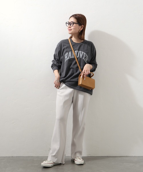 Odub(オーダブ)の「別注【Odub/オーダブ】 HANOVERロングスリーブTシャツ◆(Tシャツ/カットソー・レディース・ホワイト/ブラック・FREE)」の10枚目の写真