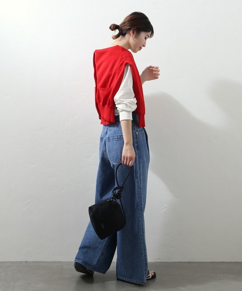 Odub(オーダブ)の「別注【Odub/オーダブ】 HANOVERロングスリーブTシャツ◆(Tシャツ/カットソー・レディース・ホワイト/ブラック・FREE)」の3枚目の写真